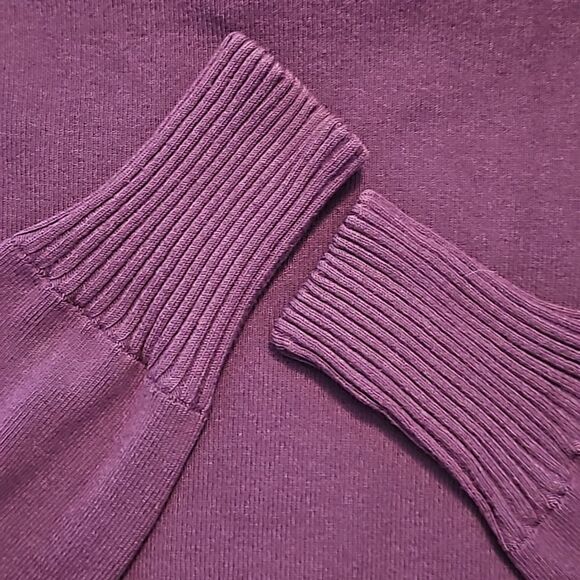Ann Taylor Loft Women Shawl Collar Sweater Purple Size S - Picture 7 of 7